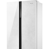 Холодильник side by side Weissgauff WSBS 500 Inverter NoFrost White Rock Glass