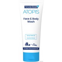  Novaclear Гель для душа Atopis Для мытья лица и тела для детей и взрослых (200 мл)