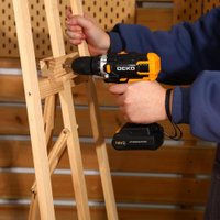 Дрель-шуруповерт Deko Sharker 16V Set 63 083-1041 (с 2-мя АКБ, кейс)