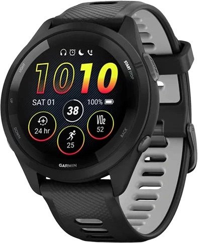 

Умные часы Garmin Forerunner 265 (черный/пудрово-серый)