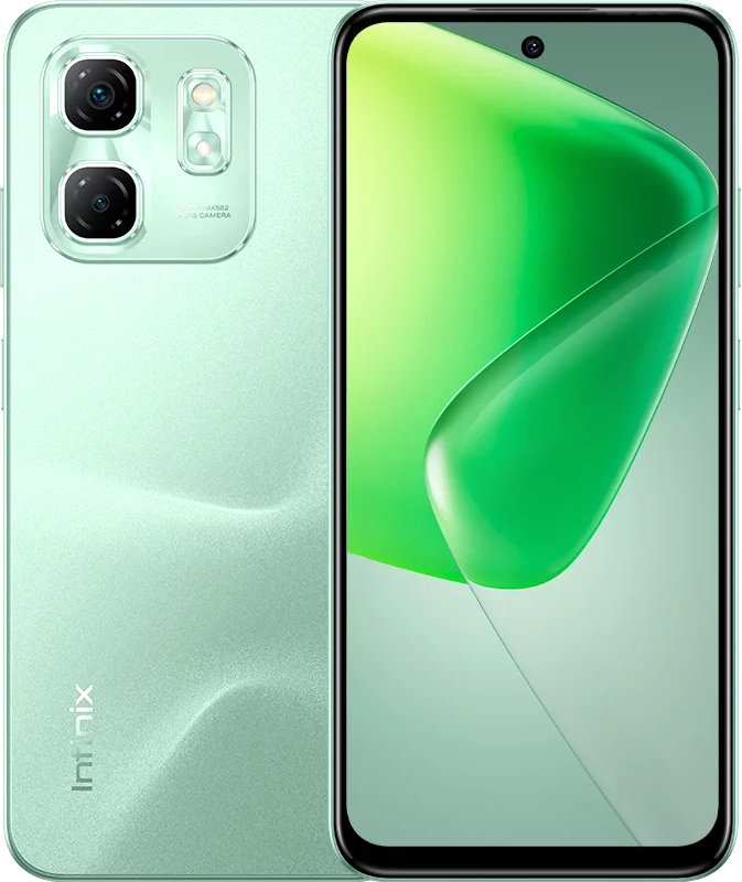 

Смартфон Infinix Hot 50i X6531 6GB/128GB (зеленый шалфей)