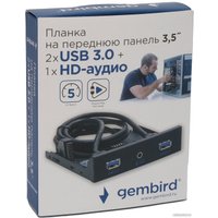Планка портов на переднюю панель Gembird FP3.5-USB3-2A-HDA