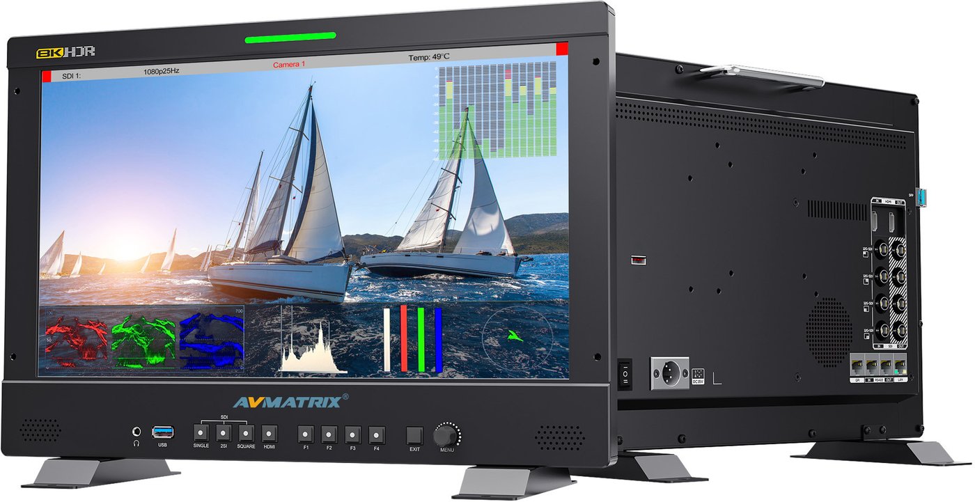 Видеомонитор Avmatrix BSM156-8K
