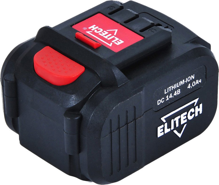 

Аккумулятор ELITECH 1820.067500 (14.4В/4 Ач)