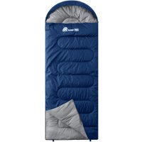 Спальный мешок RSP Outdoors Sleep 350 L (синий, 220x80см, молния слева)