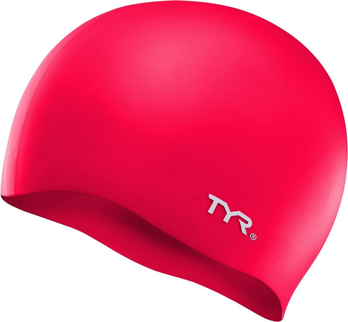 

Шапочка для плавания TYR Wrinkle Free Silicone Cap LCS/610 (красный)