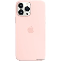 Чехол для телефона Apple MagSafe Silicone Case для iPhone 13 Pro Max (розовый мел)