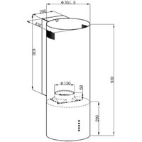 Кухонная вытяжка DeLonghi Oriana 315 NM