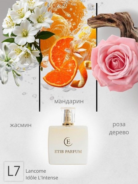 

Туалетная вода ETIB Parfum аналоговый парфюм Lancome Idole L'Intense L7 EdP (15 мл)