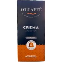 Кофе O'ccaffe Crema Nespresso алюминиевые 10 шт