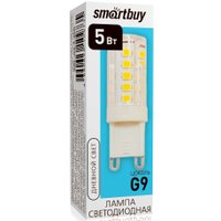Светодиодная лампочка SmartBuy G9 5Вт 4000К SBL-G9-5-40K