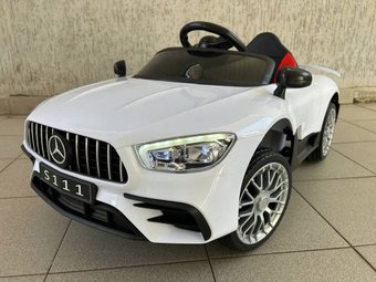 Электромобиль Baby Driver Mercedes-Benz AMG GT S111 (белый)