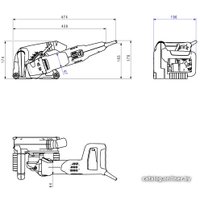 Штроборез Metabo MFE 40 (с кейсом)