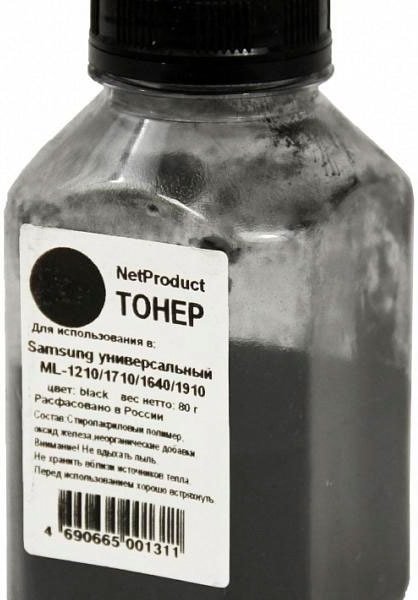 

Тонер NetProduct универсальный для Samsung ML-1210/1710/1640/1910 80 гр