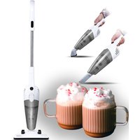 Пылесос Deerma DX118C (международная версия, белый/серый) + набор кружек Makkua Cup Cozyday MC270