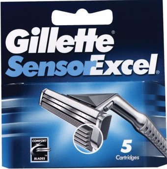 Gillette Sensor Excel (5 шт) 3014260244873
