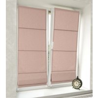 Мини римская штора Delfa Roman СШД-01М 170/8950 57x160 (бежевый/розовый)