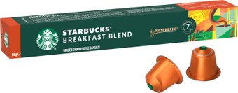 Кофе в капсулах Starbucks Breakfast Blend 10 шт