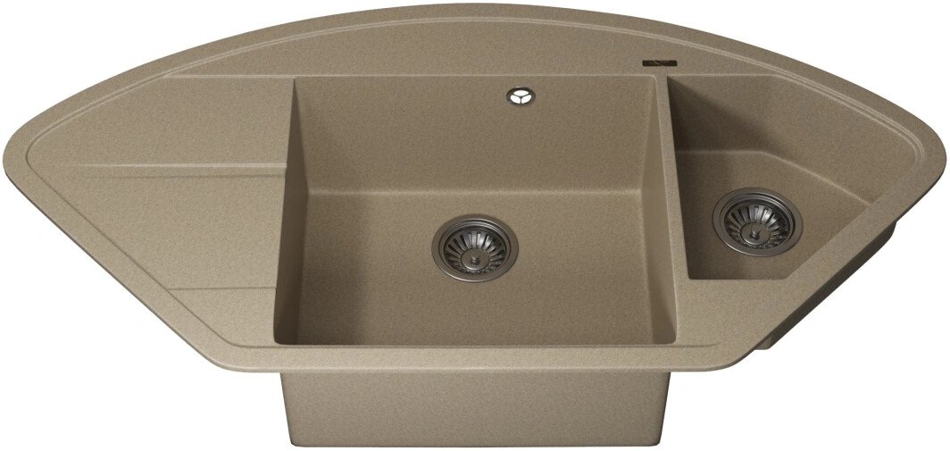 Кухонная мойка Uperwood Quartz Premium UPD-06-02 (бежевая)