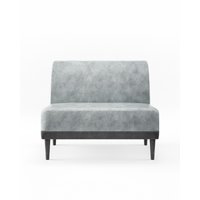 Диван MONOFIX Одос 2-хместный (велюр/серый жемчуг №8)