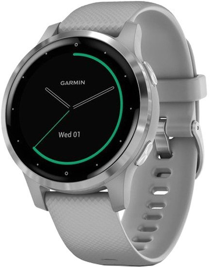 

Умные часы Garmin Vivoactive 4s (серый/серебристый)