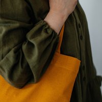 Сумка шоппер ОМурМебель Горчичный