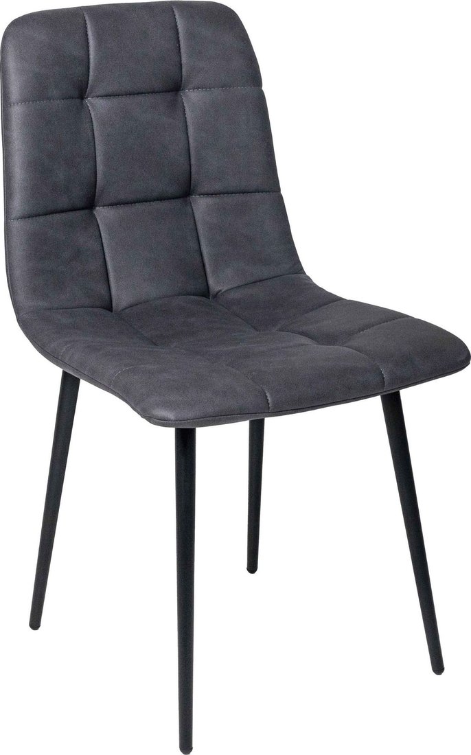 

Стул Алвест AV 406-N (графитовая замша Kiprus 13/черный)