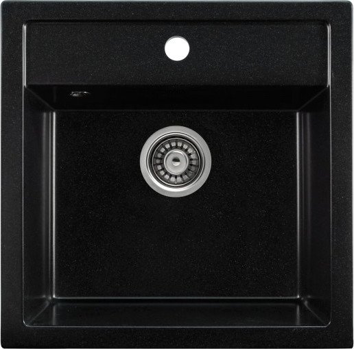 

Кухонная мойка Saniteco Terra (оникс с сифоном)