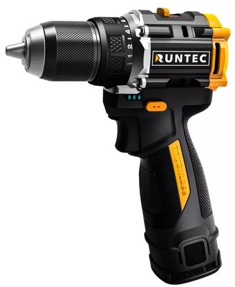 Ударная дрель-шуруповерт Runtec RT-ID124 (с 2-мя АКБ, сумка)