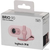 Веб-камера Logitech Brio 90 (розовый)