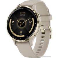 Умные часы Garmin Venu 3S (френч-грей, с силиконовым ремешком)