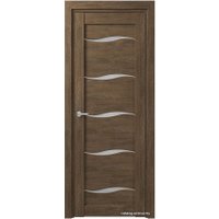 Межкомнатная дверь Юркас Deform D1 ДО 80x200 (дуб шале корица/мателюкс матовое)