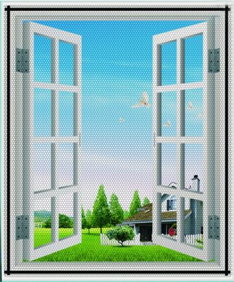 Москитная сетка на окно Rosenberg R-400051