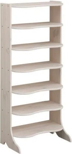 Полка для обуви Диприз Twist №2 14 мест Д.3117.2 (белый воск)