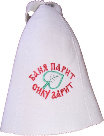 Шапка для бани Королевна Баня парит - силу дарит 5177-1013Р