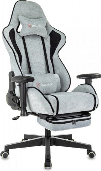 

Игровое (геймерское) кресло Zombie Drift/F (серо-голубой/черный)