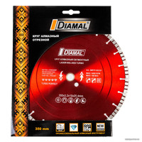Отрезной диск алмазный  Diamal DMTP10S350