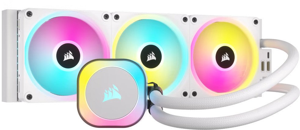 

Система жидкостного охлаждения для процессора Corsair iCUE LINK H150i RGB White CW-9061006-WW