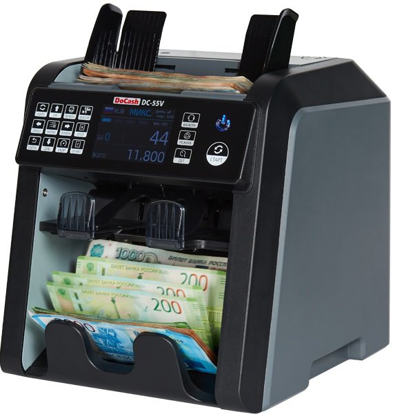 

Счетчик банкнот DoCash DC-55V мультивалюта