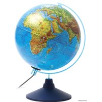 Школьный глобус Globen Двойная карта рельефный с подсветкой Ке022500195