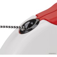 Поводок-рулетка Ferplast Amigo L 75730022 (красный/белый)