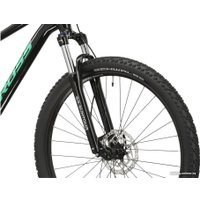 Велосипед Kross Level 1.0 29 XL/20" 2024 (черный/зеленый)
