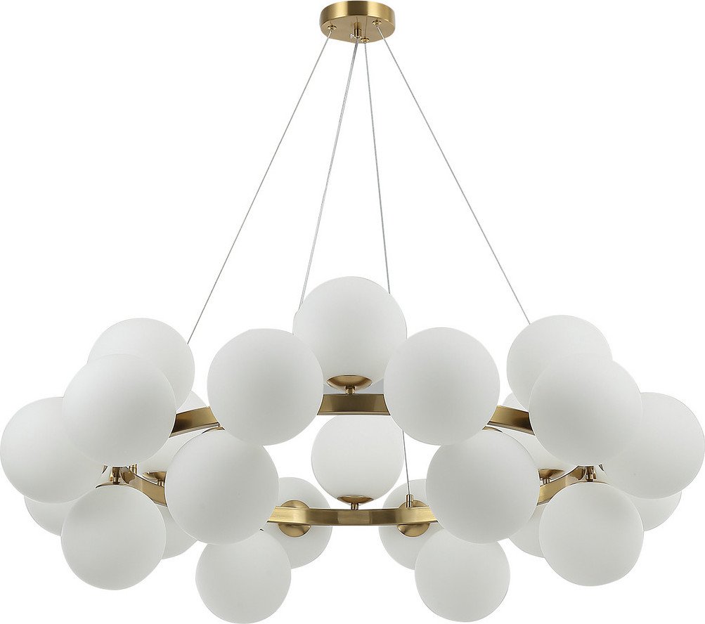 

Подвесная люстра Kinklight Сида 07508-24,20 (бронза)