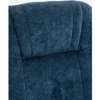 Массажное кресло Calviano 22 (синий плюш)