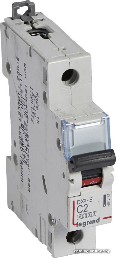 Выключатель автоматический Legrand DX3-E C2 1П 6000 6kA 407257