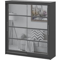 Шкаф-купе NN мебель К ШКП 3 2.0 Макс (графит серый)