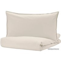 Постельное белье Ikea Энгслилья (светлый серо-бежевый) 200x200 904.907.54