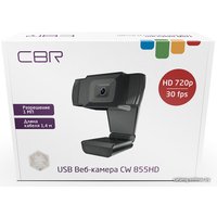 Веб-камера CBR CW 855HD (чёрный)