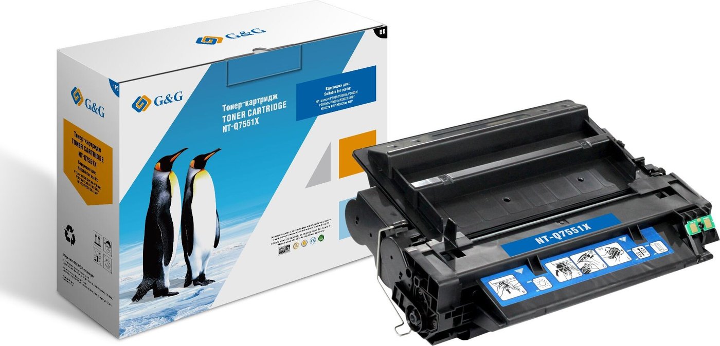 

Картридж G&G NT-Q7551X (аналог HP Q7551X)