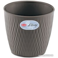Вазон Stefanplast 87251 (серый)
